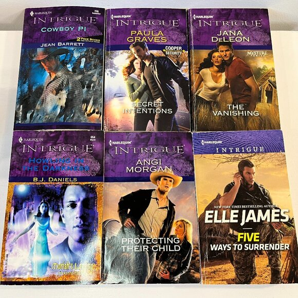 Lot of 22 "Harlequin Intrigue" Paperback Novels - Good condition! - Picture 6 of 7